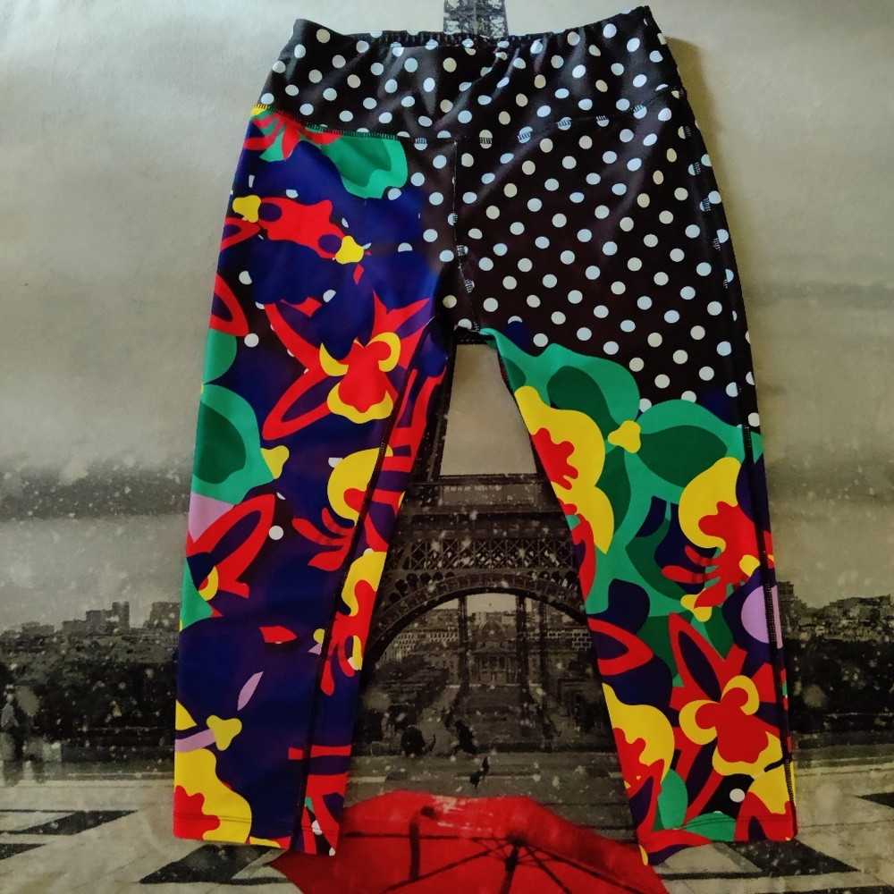 Triflare compression leggings